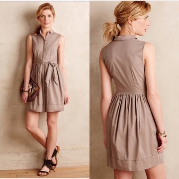 Anthropologie Elizabeth Klein Beyond Vintage Dress - Picture 1 of 12